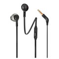 JBL Tune 205 In-Ear Wired Headphones Black EU