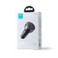 Joyroom Car Charger 3-in-1, (C+C+U) Bluetooth Fm Transmitter, PD 70W, Black (JR-CL26)