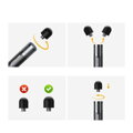 Joyroom Tablet acc. Capacitive Stylus Pen for Touchscreen Black (JR-DR01)