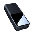 Joyroom Power Bank with Digital Display C+U+U, PD 22.5W, 20000 mAh with Micro-USB input, Black (JR-QP192)