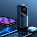 Joyroom Power Bank with Digital Display C+U+U, PD 22.5W, 30000 mAh, Black (JR-QP193)