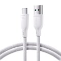 Joyroom USB - Type-C Multi-Color Series Fast Charging and Data Cable, 100W, 1m, White (S-A34)