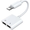 Joyroom Adapter Lightning to Lightning/ Lightnig, 0.12m, White (S-Y104)
