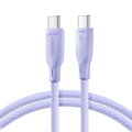 Joyroom USB - Lightning Cable Multi-Color Series A14, 480mb/s, 60W, 1m, Purple (SA34-CC3)