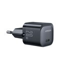 Joyroom Travel Charger Mini Type-C, PD 20W, Black (JR-TCF02)