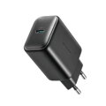 Joyroom Travel Charger Type-C. PD 25W, SFC, PPS, Black (JR-TCF23)