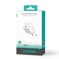 Joyroom Travel Charger GaN Fast Charger Type-C, 20W, PD 3.0, QC 3.0, White (TCG08)