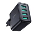 Joyroom Travel Charger U+U+U+U, PD 24W, Black (JR-TCN03)
