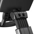 Joyroom Foldable Holder Stand for Phones and Tablets, with Adjustable Height, 4-12.9 inch, Black (JR-ZS371)