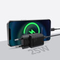 Joyroom Travel Charger Mini Type-C, PPS, PD 25W, EU Black (L-P251)