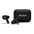 Marshall Motif II TWS Bluetooth Wireless In-Ear Headphones BT 5.3, Active Noise Cancelling, Qi Wireless Charging, IPX5, Black EU