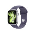 Apple Watch Series 11 (2025) GPS 42mm Silver Alu Case, Purple Fog Sport Band S/M EU MEU64
