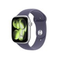 Apple Watch Series 11 (2025) GPS 46mm Silver Alu Case, Purple Fog Sport Band M/L EU MEVA4 - ONLY BOX DAMAGE