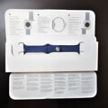[Outlet Grade C] Apple Watch Series 10 GPS 42mm Silver Alu Case, Denim Sport Band S/M EU MWWA3