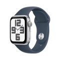 Apple Watch Series 10 GPS 46mm Silver Alu Case, Denim Sport Band M/L EU MWWM3