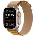 Apple Watch Ultra 2 GPS + Cellular 49mm Titanium Case with Tan Alpine Loop Strap Medium EU MX4F3