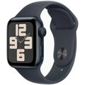 Apple Watch SE (2024) GPS 40mm Midnight Alu Case, Midnight Sport Strap M/L EU MXE93