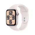 Apple Watch SE (2024) GPS 44mm Starlight Alu Case,Starlight Sport Strap M/L EU MXEU3