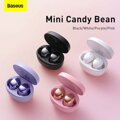 Baseus Earphone Bluetooth Bowie E2 BT 5.2, TWS AV Synchronization, Low Latency, IP55, Black (NGTW090001)
