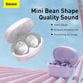 Baseus Earphone Bluetooth Bowie E2 BT 5.2, TWS AV Synchronization, Low Latency, IP55, Black (NGTW090001)