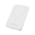 Baseus Power Bank Magnetic Mini Wireless Charging, PD 20W, 5000 mAh with Type-C to Type-C cable (0.3m) White EU (P10022107223-00)