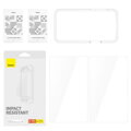 Baseus Crystal Tempered Glass for Nintendo Switch 2019 with Mounting Kit, Transparent (P6001205K201-00)