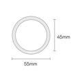 Baseus Magnetic Ring Halo Series (2pcs), Silver (PCCH000002)