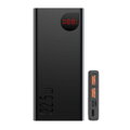 Baseus Power Bank Adaman with Digital display (2021), C+U+U, PD 3.0, QC 3.0, 22.5W, 10000 mAh, Black (PPAD070001)
