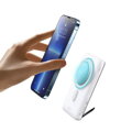 Baseus Power Bank Magnetic Wireless charging (With Xiaobai Type-C to Type-C 60W(20V/3A) 0.5m) MagSafe 15W / PD 20W, 10000 mAh, White (PPCX000202)