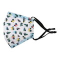 PureMe Reusable / Adjustable Mask Kids 2 pcs N95 filters inside the package Tractor Print