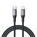Joyroom Type-C - Lightning Cable Flash Series Cable A28, 30W, 480mb/s, 1m, Black (S-A28_CLB1)