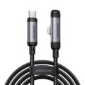 Joyroom Type-C - Lightning EnjoyX Series 90 Degree Cable A56, 30W, 480mb/s, 1.2m, Black (S-A56)