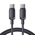 Joyroom Type-C - Type-C Cable Multi-Color Series Cable A14, 60W, 480mb/s, 1.2m, Black (S-CC100A141B)
