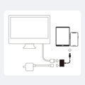 Joyroom Converter Lightning (male) to Digital HDMI (female) + Lightning (female), FullHD 1080p, 60Hz, White (S-H141)