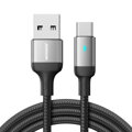 Joyroom USB - Type-C Data Cable, 3A, 1.2m, Black (S-UC027A10)