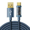 Joyroom USB - Type-C Data Cable, 3A, 2m, Blue (S-UC027A20)