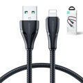 Joyroom USB - Lightning Cable Surpass Series, 2.4A, 1.2m, Black (S-UL012A11)