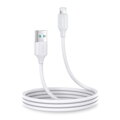Joyroom USB - Lightning Data Cable, 2.4A, 480Mb/s, 1m, White (S-UL012A9)