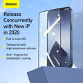 Baseus iPhone 12 mini 0.25 mm Full-screen full-glass Tempered Glass (2pcs) Black (SGAPIPH54N-KC01)