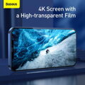 Baseus iPhone 12 mini 0.25 mm Full-screen full-glass Tempered Glass (2pcs) Black (SGAPIPH54N-KC01)
