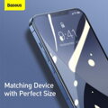 Baseus iPhone 12 mini 0.25 mm Full-screen full-glass Tempered Glass (2pcs) Black (SGAPIPH54N-KC01)