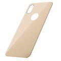 Baseus iPhone Xs Max 0.3 mm Full coverage curved T-Glass rear Protector Gold (SGAPIPH65-BM0V)