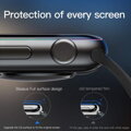 Baseus iWatch 0.23 mm curved-screen T-Glass screen crack-resistant edges 42 mm Black (SGAPWA4-D01)