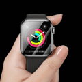 Baseus iWatch 0.2 mm, Full-screen curved T-Glass soft screen protector 40mm, Black (SGAPWA4-G01)