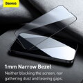 Baseus iPhone 13 mini 0.4 mm CW-HY Full-screen, Full-glass, Corning Tempered Glass (2pcs/pack+Pasting Artifact) Black (SGQP040001)