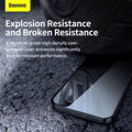 Baseus iPhone 13 mini 0.4 mm CW-HY Full-screen, Full-glass, Corning Tempered Glass (2pcs/pack+Pasting Artifact) Black (SGQP040001)