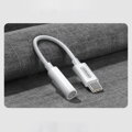 Joyroom Converter Type-C to 3.5mm Mini Jack Cable for Smartphones, White (SH-C1)
