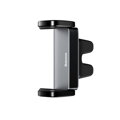 Baseus Car Mount Steel Cannon Air Outlet 360 degree rotation, Horizontal / Vertical Aluminum+ABS Black (SUGP-01)
