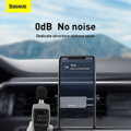 Baseus Car Mount Steel Cannon Air Outlet 360 degree rotation, Horizontal / Vertical Aluminum+ABS Black (SUGP-01)