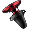 Baseus Car Mount Magnetic Car Air vent Phone Holder, Red/ Black (SUGX020009)